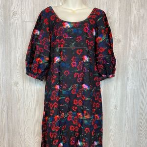 Rachel‎ Comey x Target Floral Print Volume Dress Sz 6